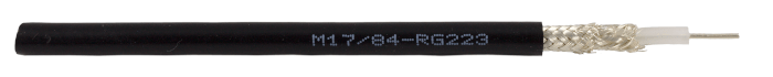 RG223 type 50ohm coaxial cable