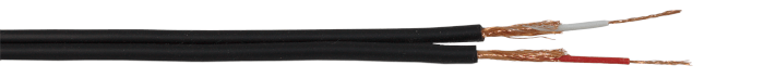 Lap screened figure 8 screened audio cable