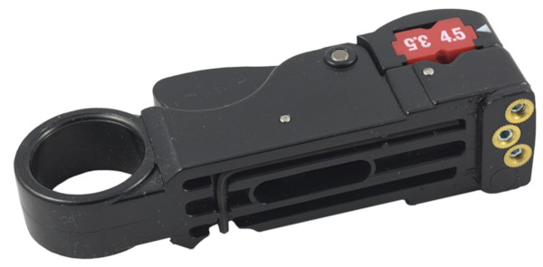 Stripping tool for coax cables 3.5mm - 5mm