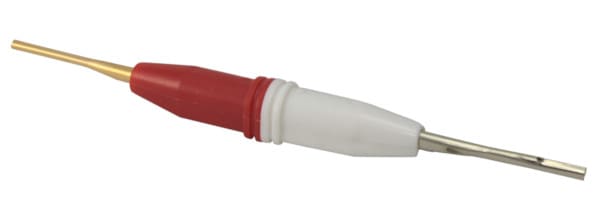 An insertion and extraction tool for d-type pins and contacts
